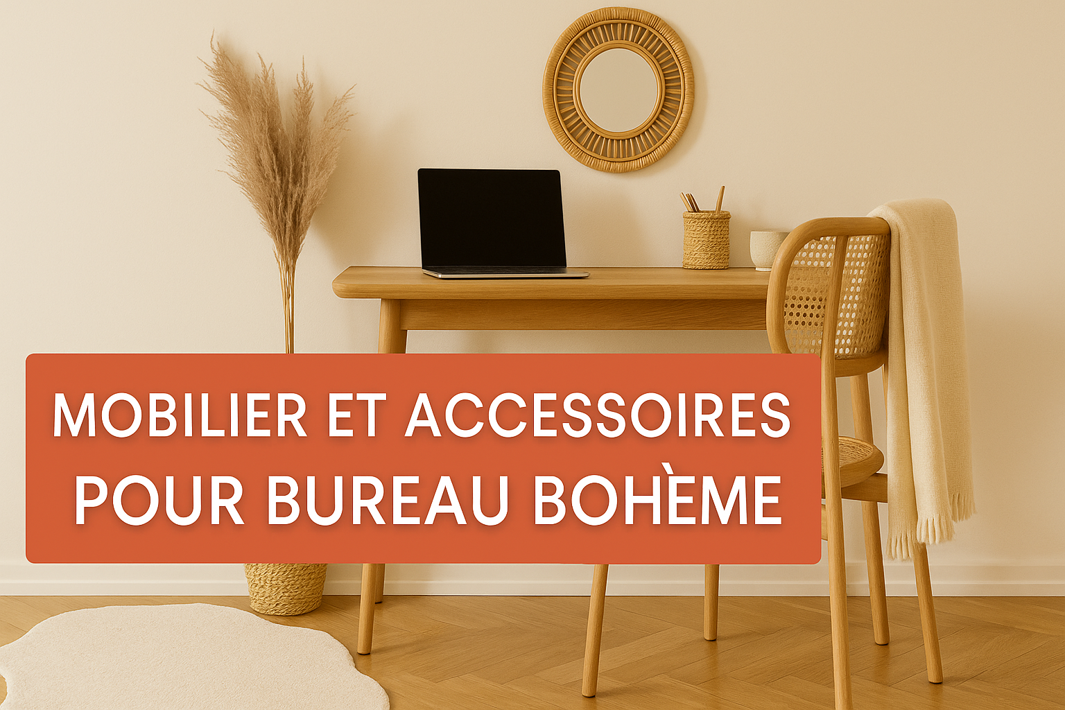 Déco-Bohème-Chic-pour-un-Bureau-Bohème-Inspirant- Déco Bohème