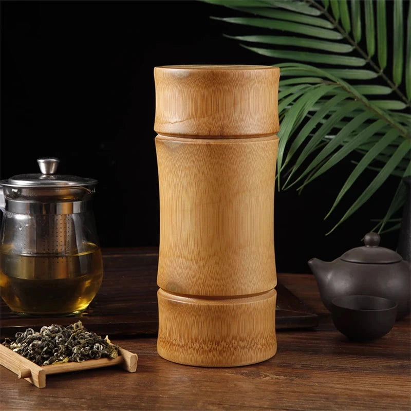 Boîte De Stockage En Bambou Naturel-Déco Bohème