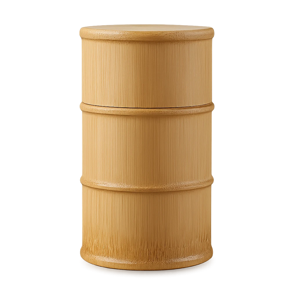 Boîte De Stockage En Bambou Naturel-Déco Bohème
