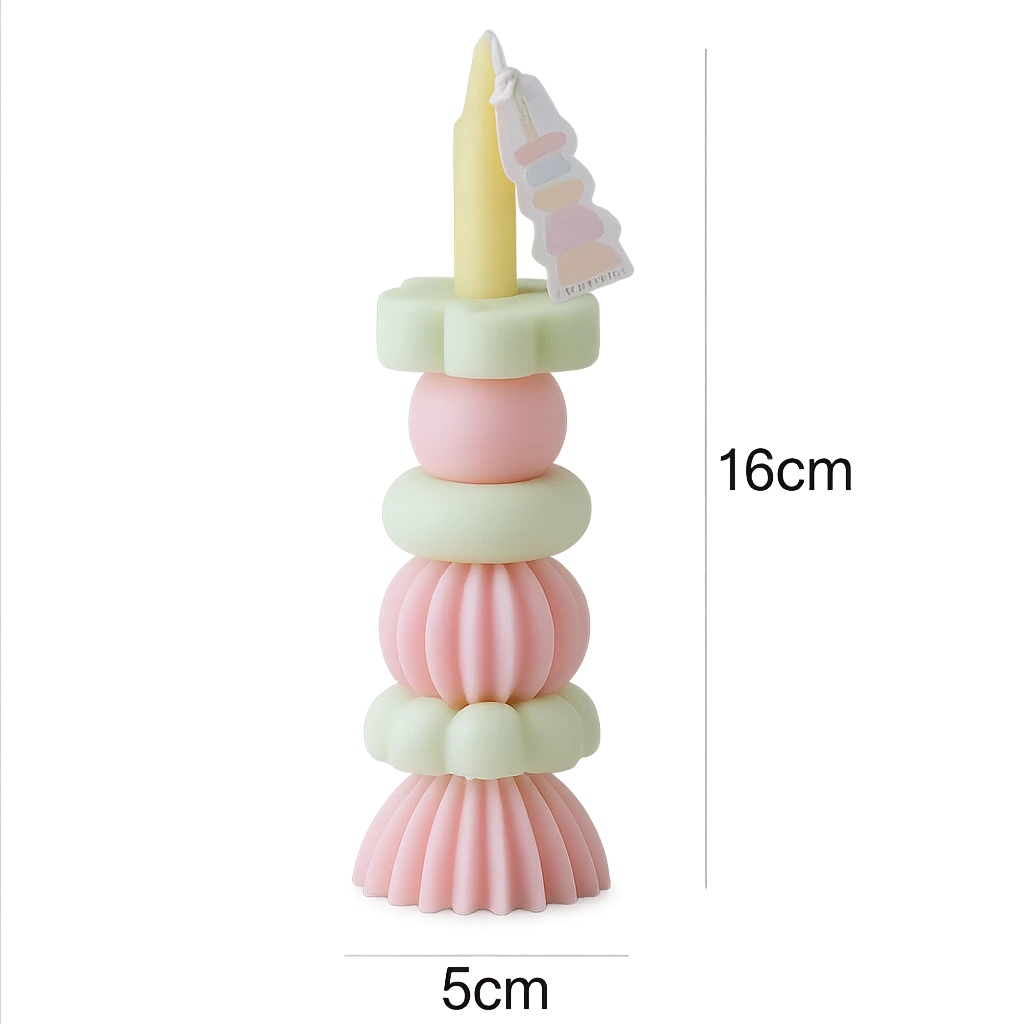 Bougie Haute Aromathérapie Pastel Élégante-Déco Bohème