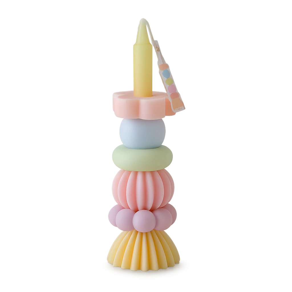 Bougie Haute Aromathérapie Pastel Élégante-Déco Bohème