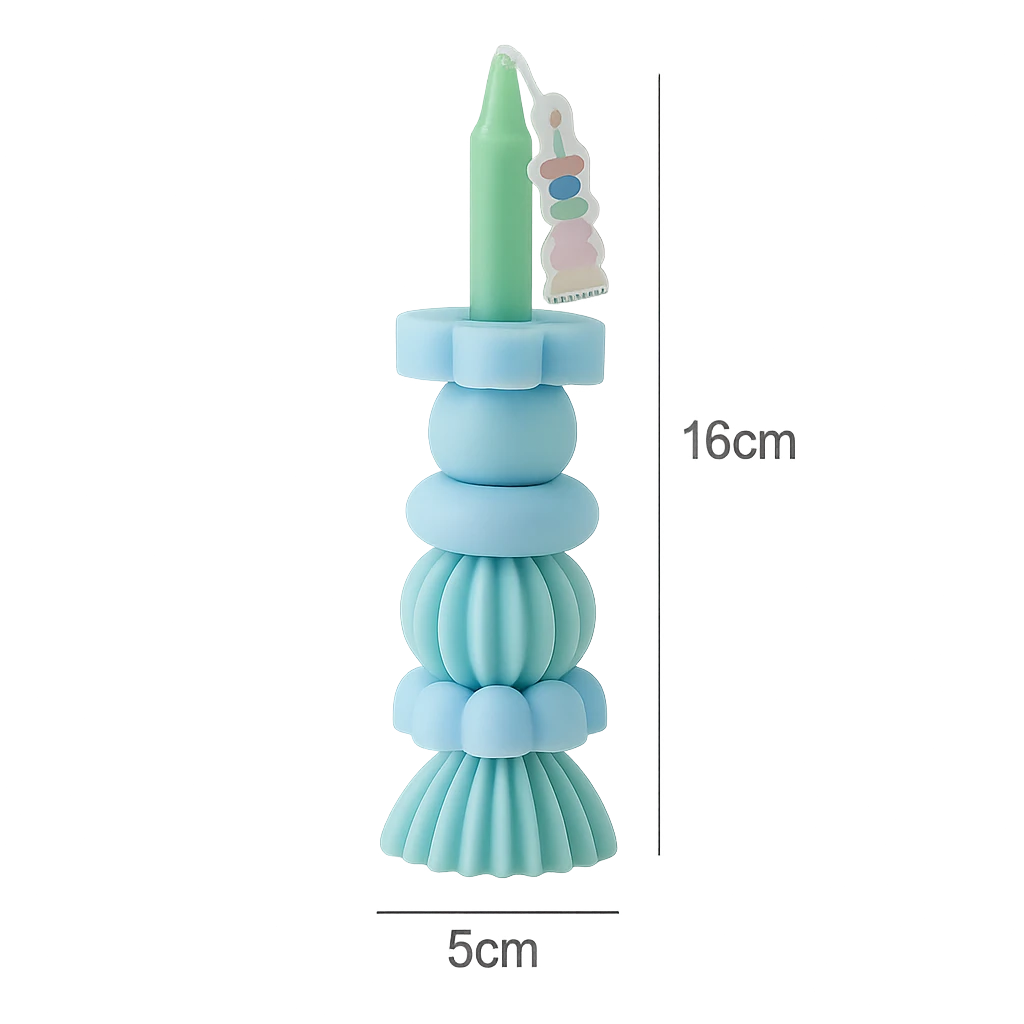 Bougie Haute Aromathérapie Pastel Élégante-Déco Bohème