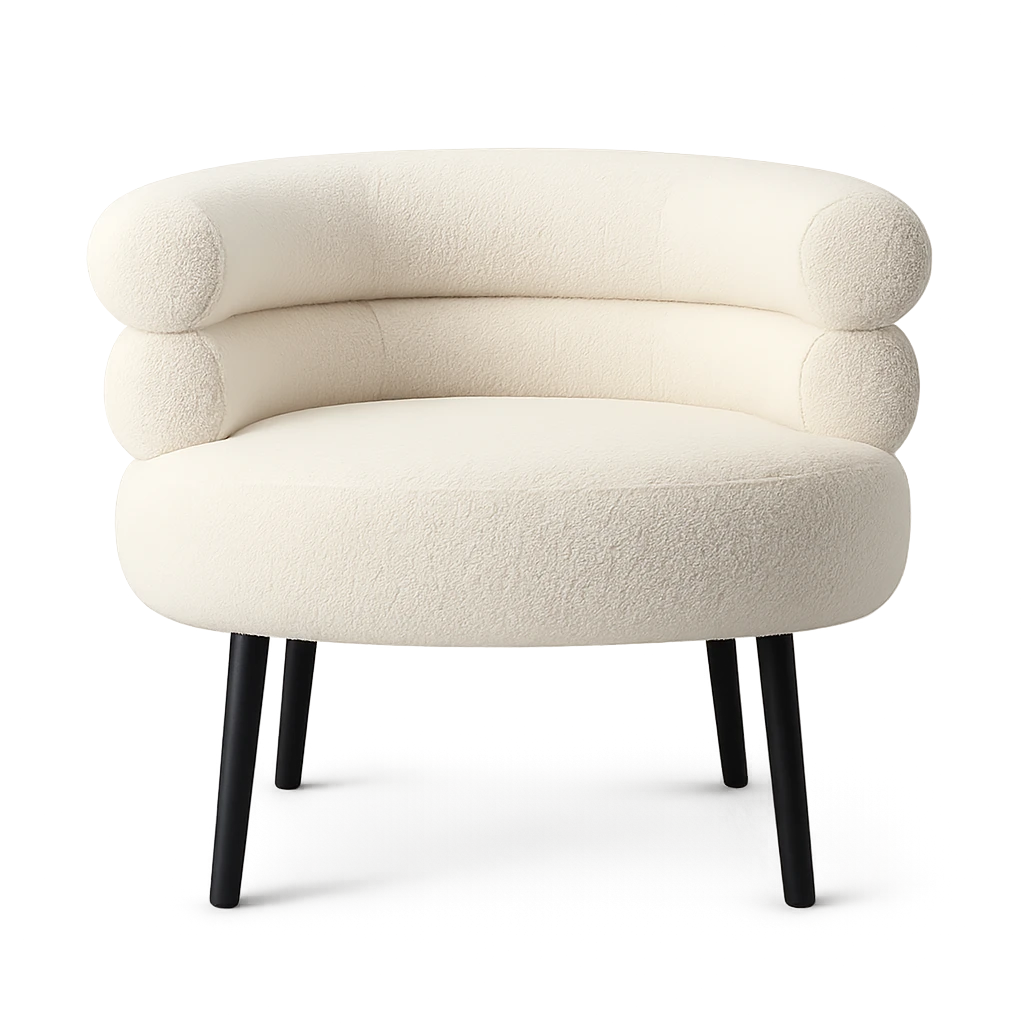 Chaise D’Appoint Moderne En Laine-Déco Bohème