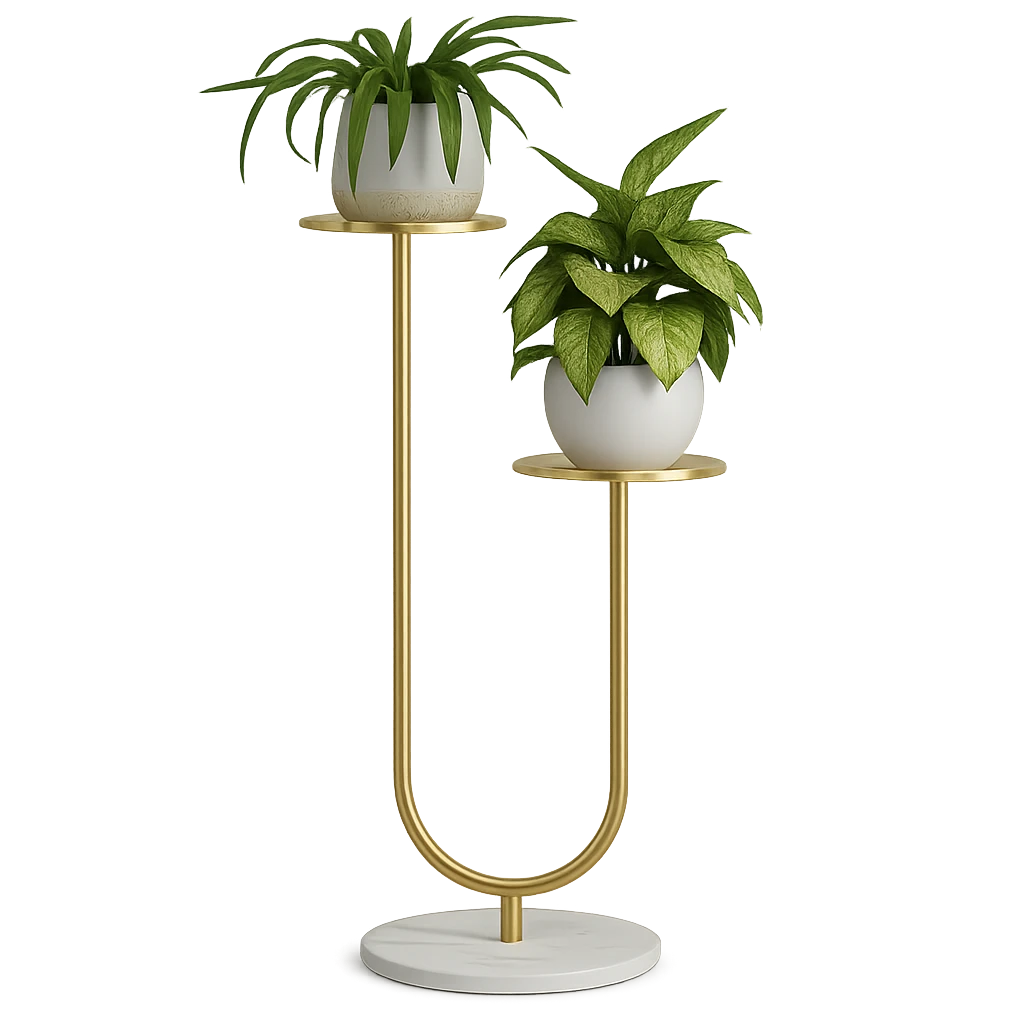 Etagère Créative Au Sol De Plantes 76x25cm-Déco Bohème