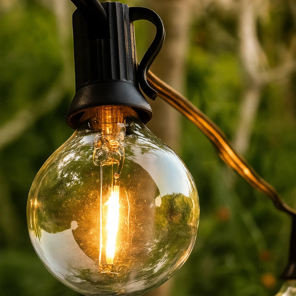 Guirlande Lumineuse LED Boules Lumineuses-Déco Bohème