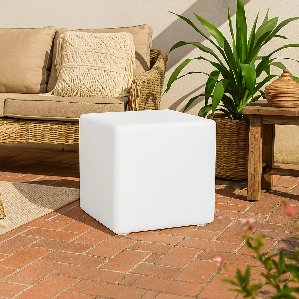 Lampe Cube LED 7 Couleurs-Déco Bohème