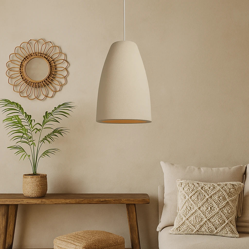 Lampe Suspendue LED Style Nouveau 51cm x 35cm-Déco Bohème