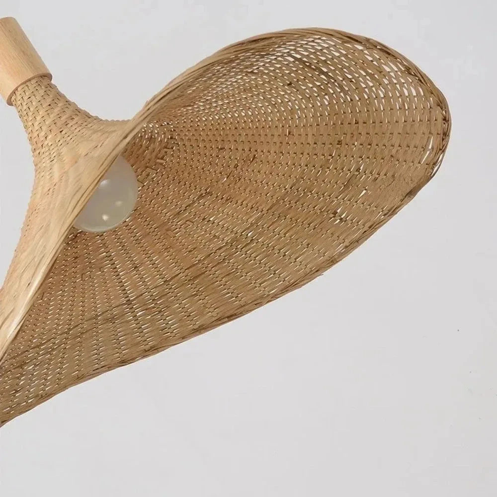 Lustres En Rotin Et Corde De Chanvre 100cm-Déco Bohème