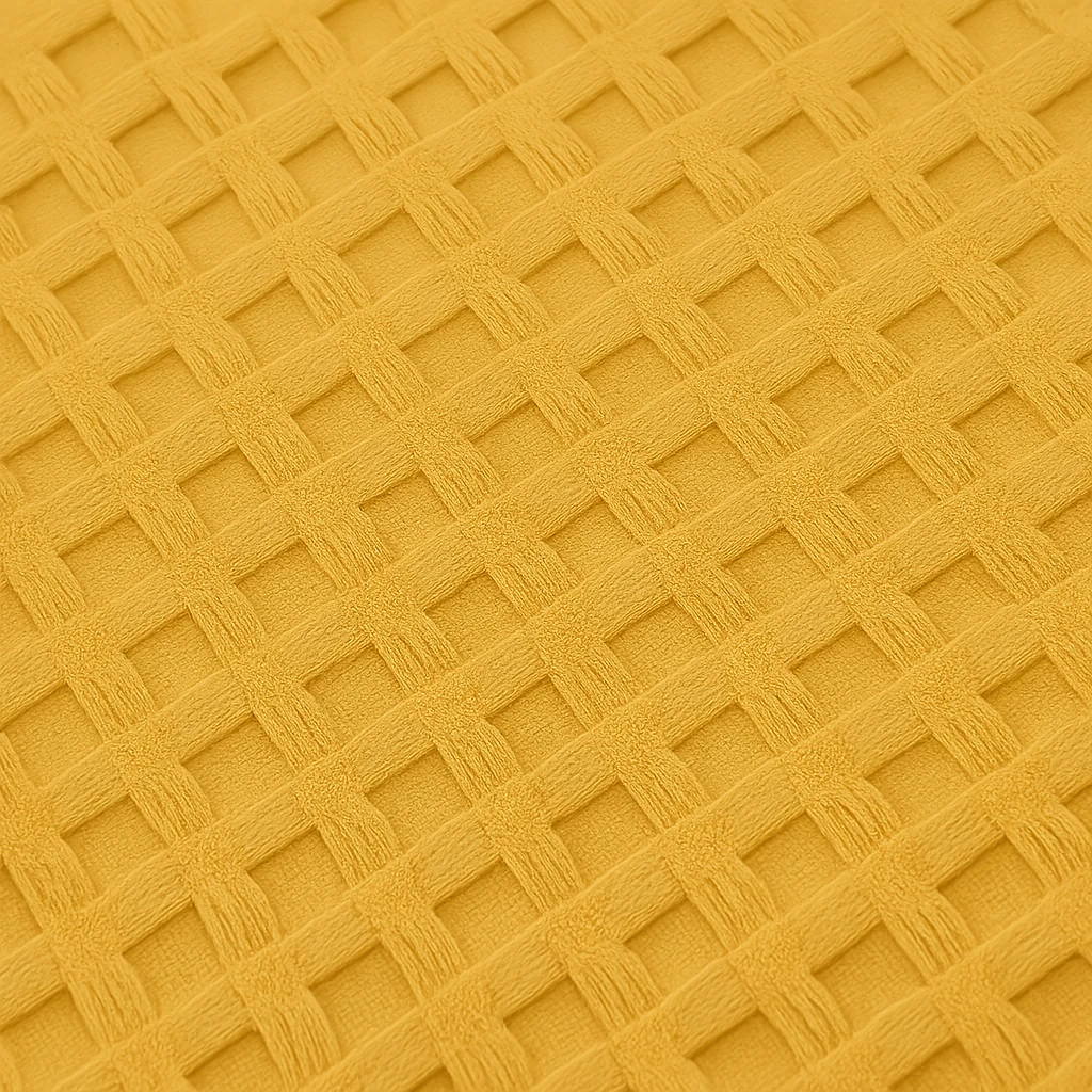 Plaid Jaune En Coton Bohème Chic-Déco Bohème