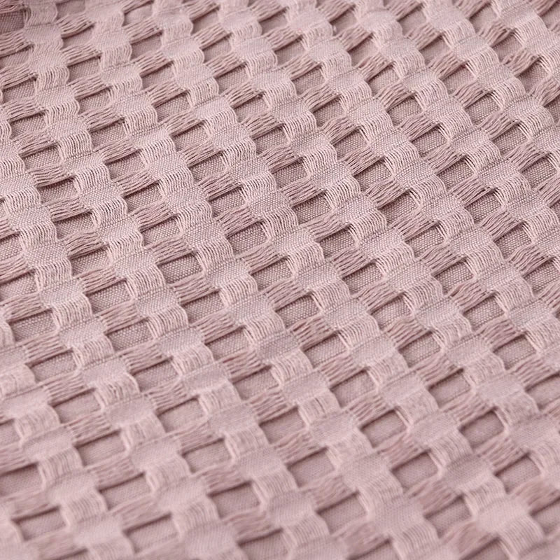 Plaid Rose En Coton Bohème Chic-Déco Bohème