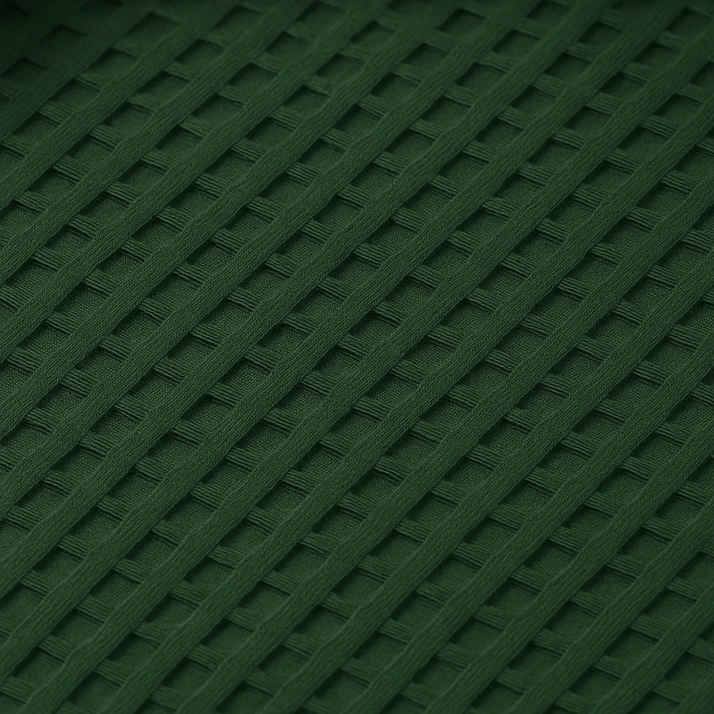 Plaid Vert En Coton Bohème Chic-Déco Bohème