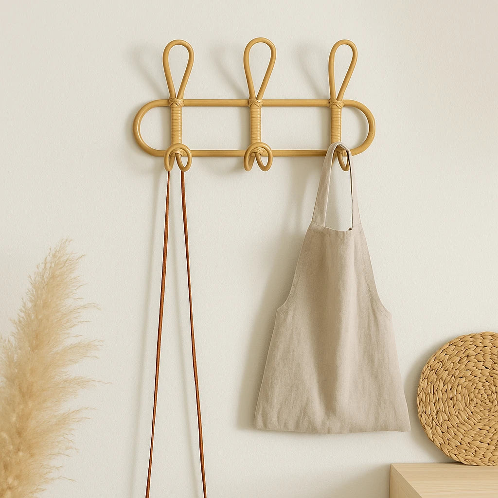 Porte-Manteau Bohème En Rotin-Déco Bohème