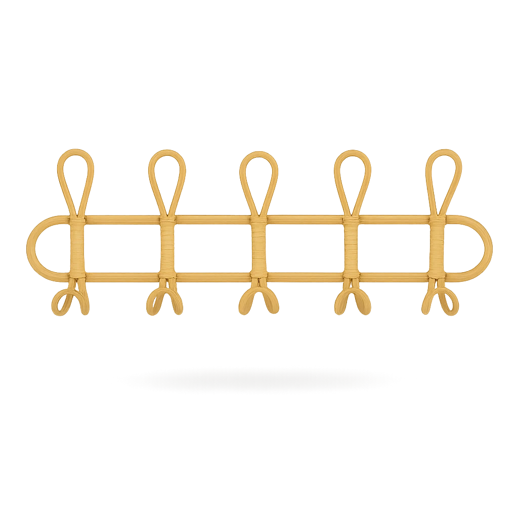 Porte-Manteau Bohème En Rotin-Déco Bohème