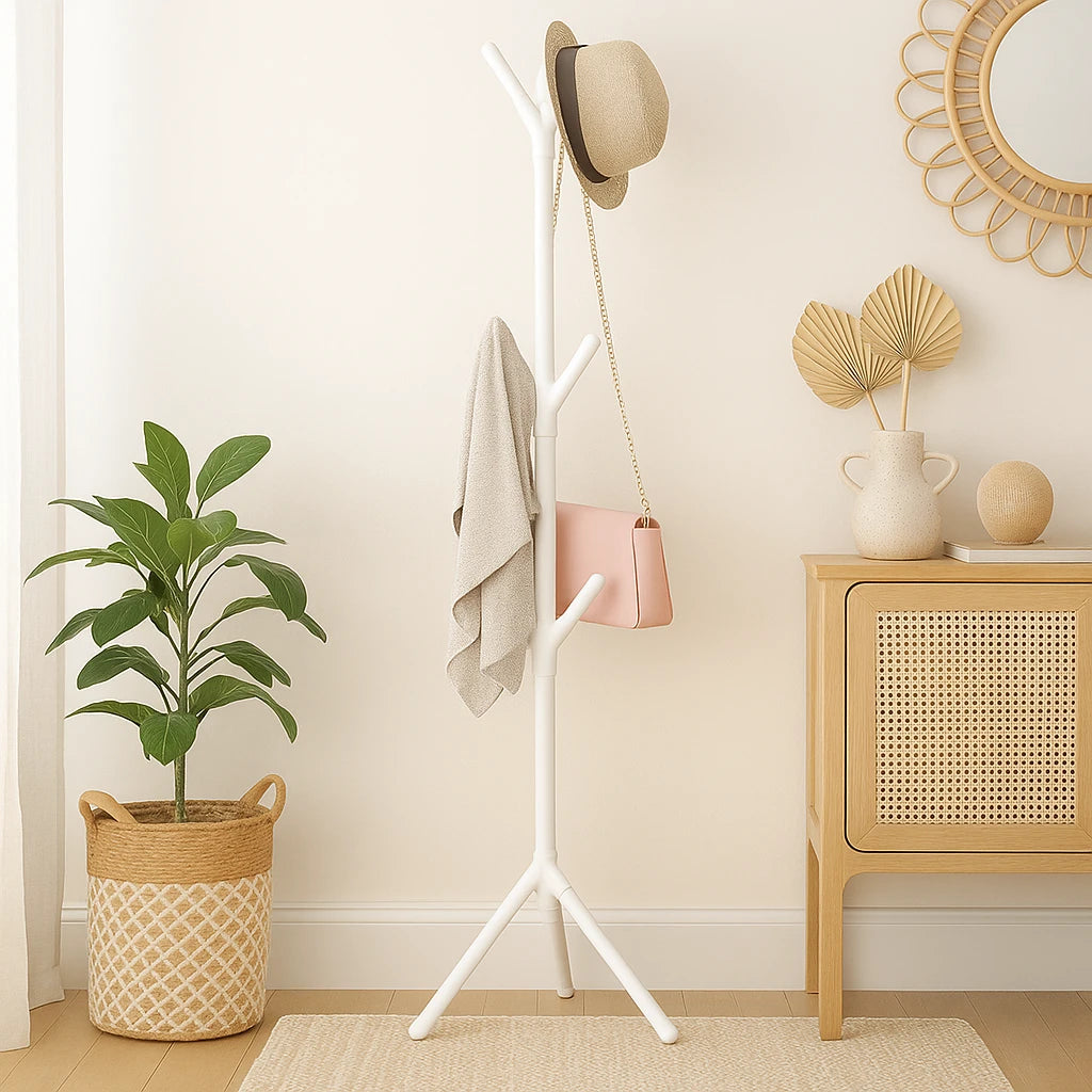 Porte-Vêtements Et Chapeaux Bohème 170x50cm-Déco Bohème
