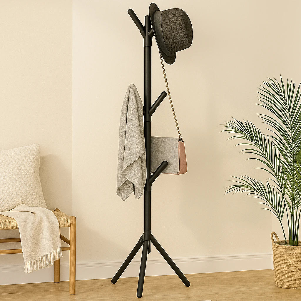 Porte-Vêtements Et Chapeaux Bohème 170x50cm-Déco Bohème