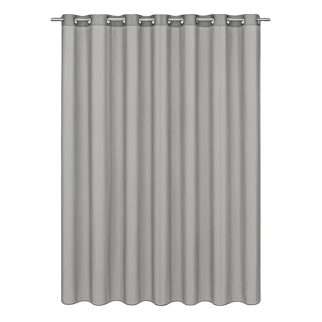 Rideaux Transparents Gris Clair Super Doux-Déco Bohème