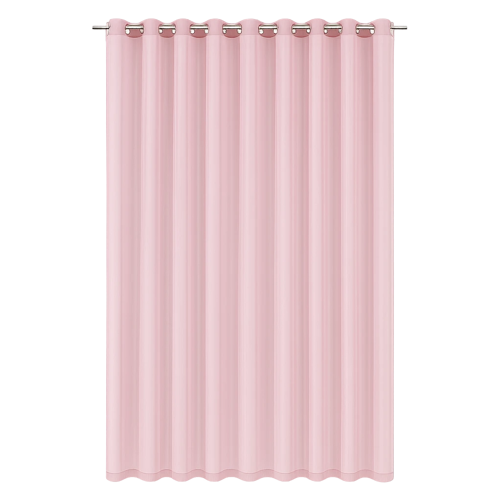 Rideaux Transparents Rose Clair Super Doux-Déco Bohème