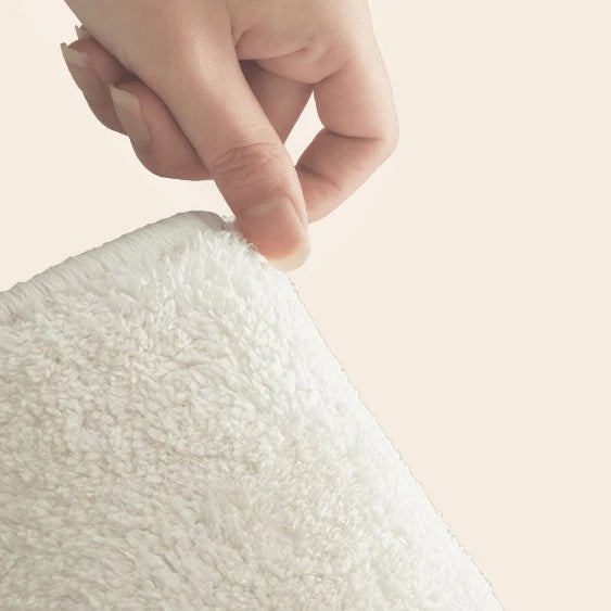 Tapis Salon Rond Japonais Rayé Antidérapant Lavable