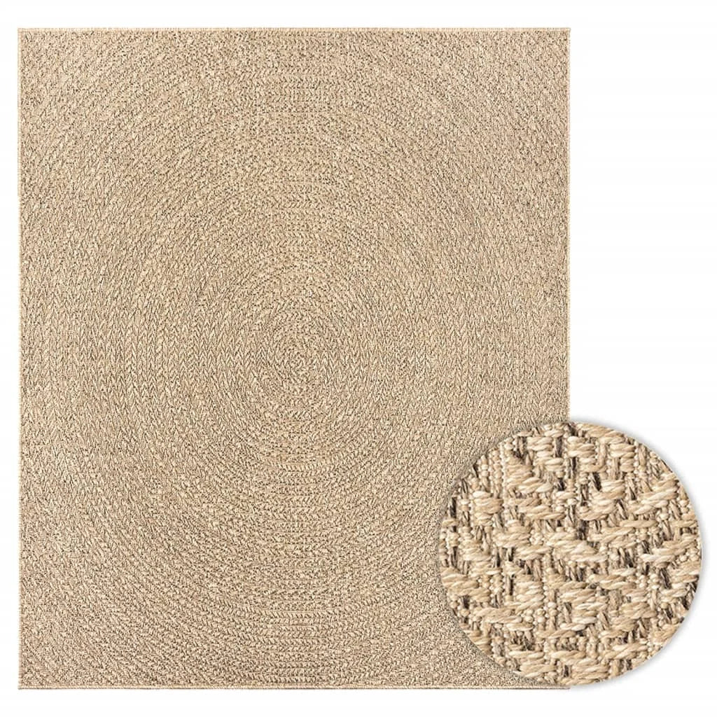 Tapis Déco Bohème 240x340 effet jute