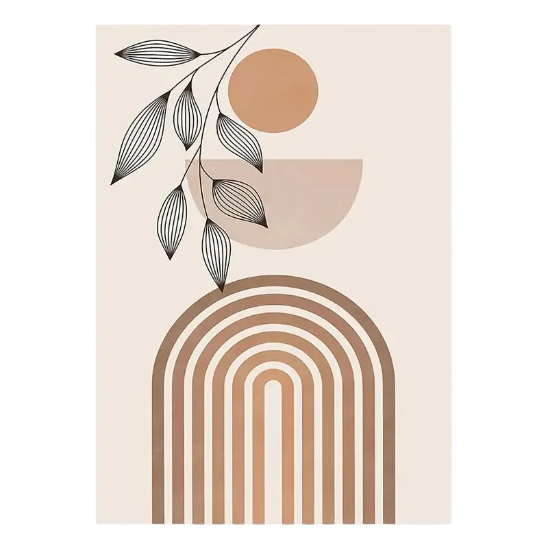 “Harmonie Bohème” - Tableau Abstrait Bohème