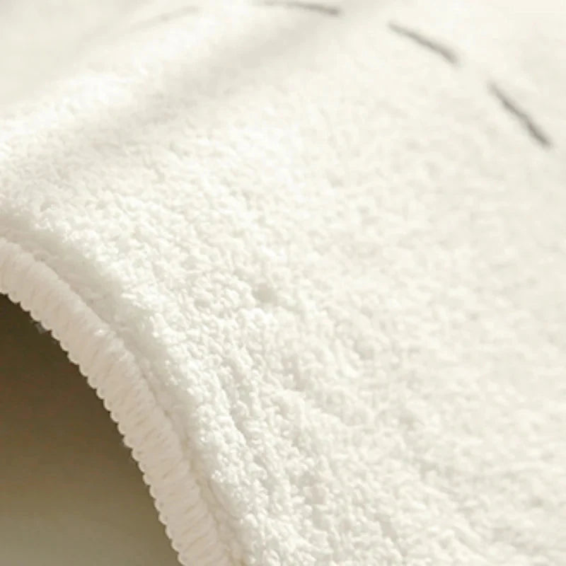 Tapis Salon Crème Irrégulier Doux Bohème Chic