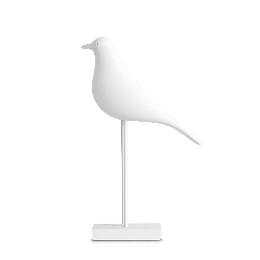Statue Oiseau Sculpture Décorative Nordique 17x24cm-Déco Bohème