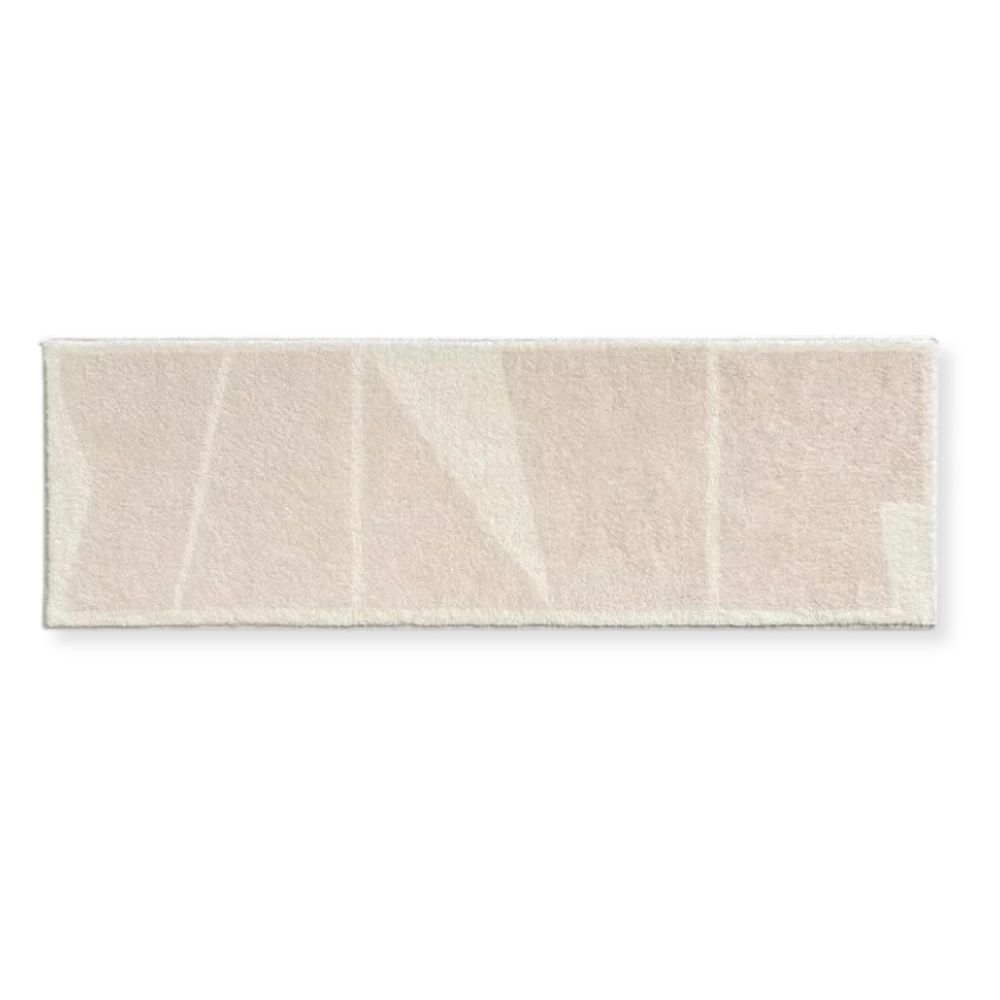 Tapis Chambre Bohème Doux Beige Et Motifs Géométriques-Déco Bohème
