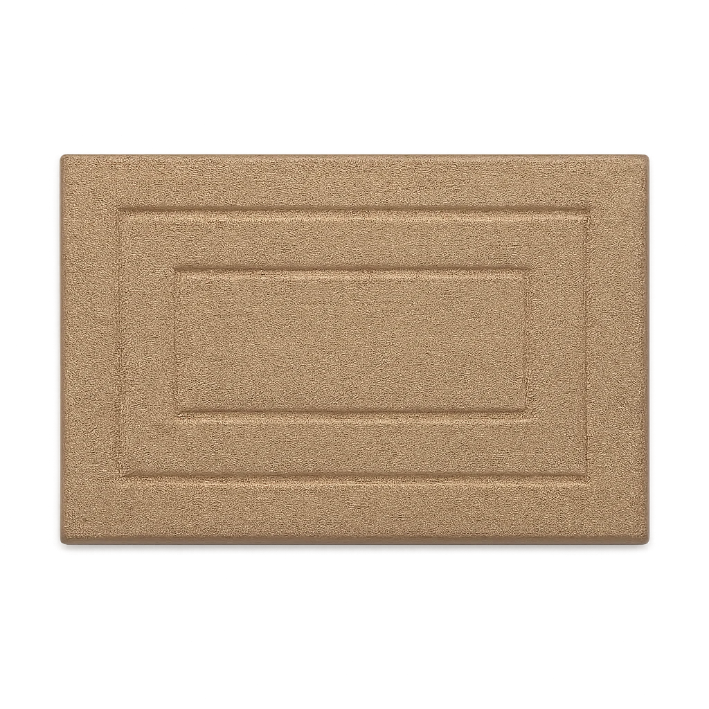 Tapis D’Entrée Absorbant Antidérapant Beige-Déco Bohème