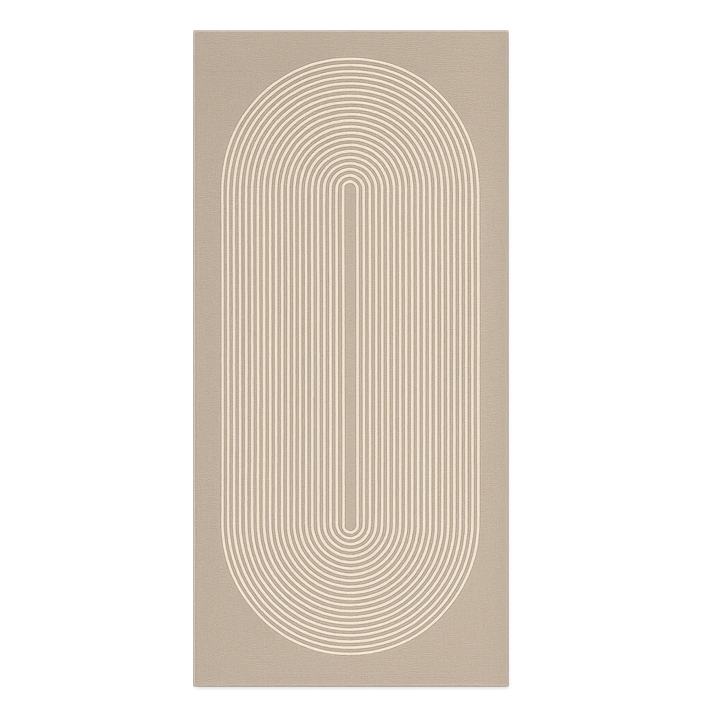 Tapis De Cuisine Antidérapant Design Moderne Ondelle-Déco Bohème