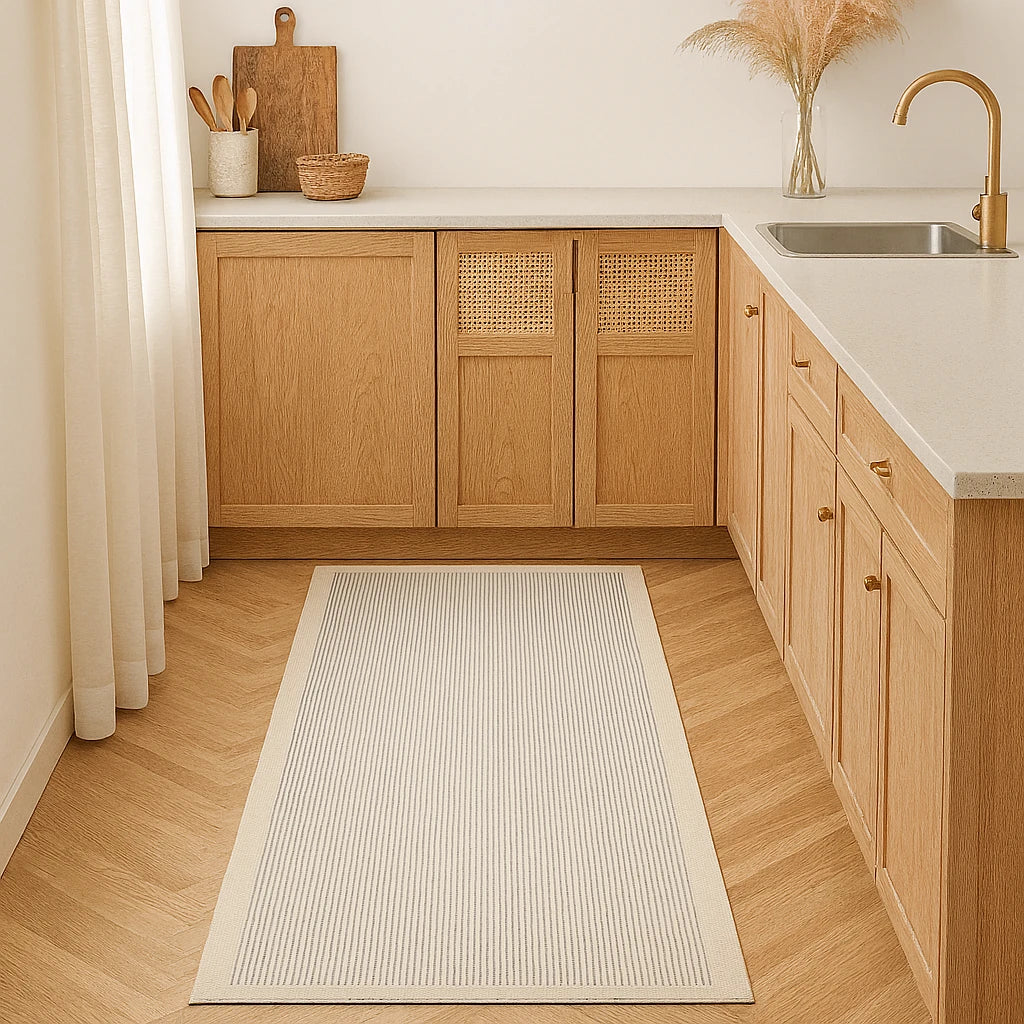 Tapis De Cuisine Antidérapant Minimaliste Edena-Déco Bohème