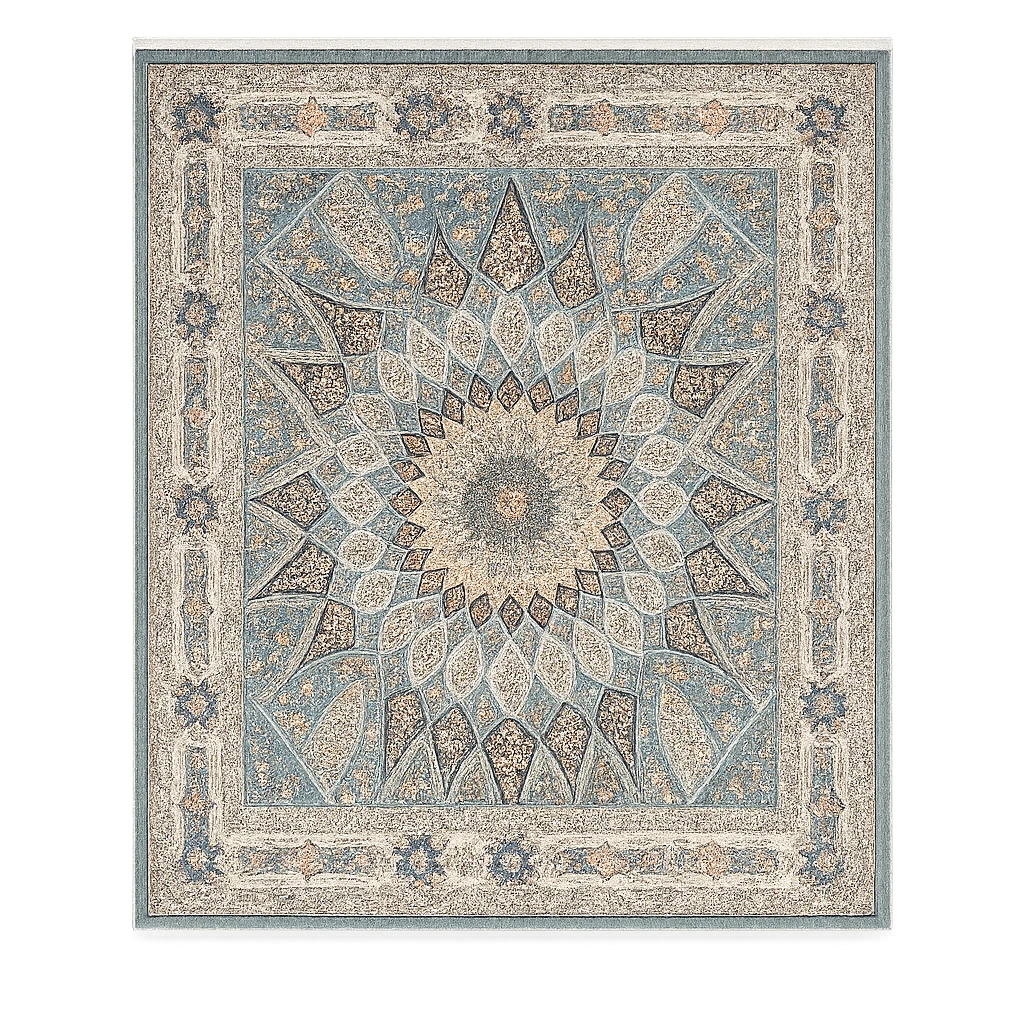 Tapis Extérieur Mandala Oriental-Déco Bohème