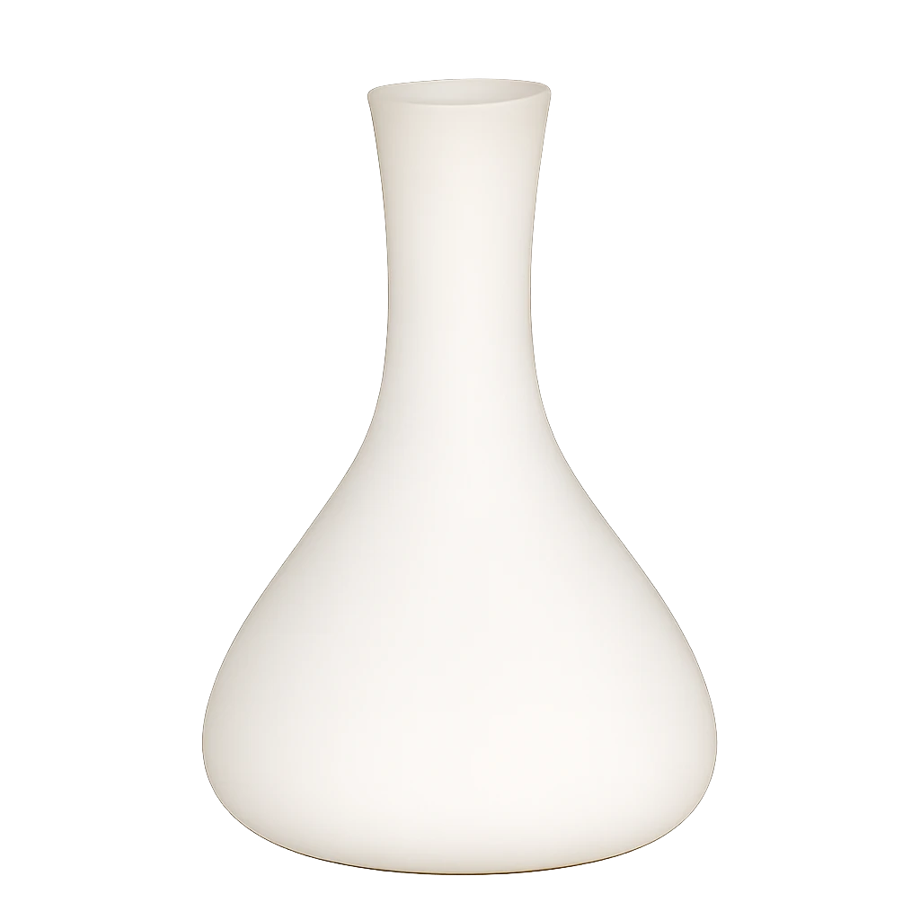 Vase En Céramique Blanc Décoratif Nordique Élégant-Déco Bohème