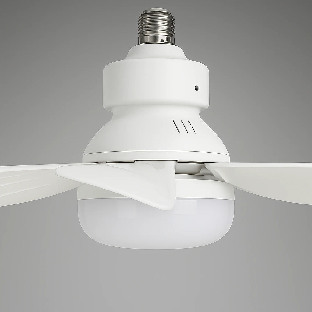 Ventilateur De Plafond À Douille 40 W Avec LED-Déco Bohème
