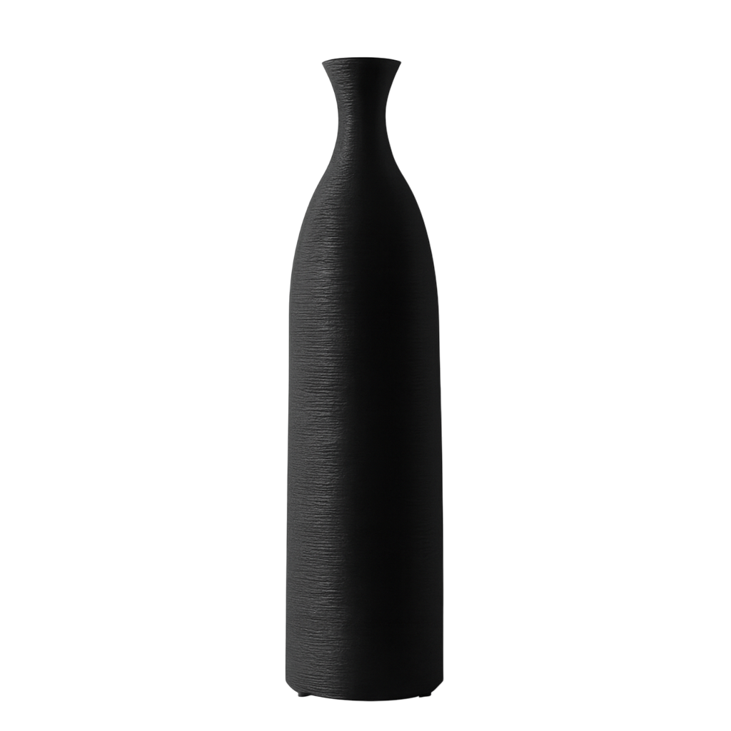 Vase Céramique Bohème Chic Noir-Déco Bohème