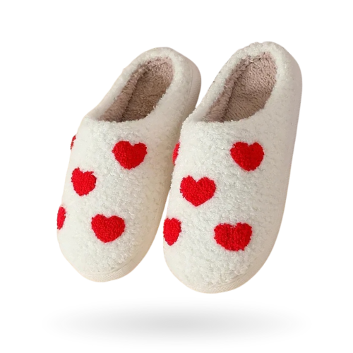 Chaussons Bohème Petits Cœurs