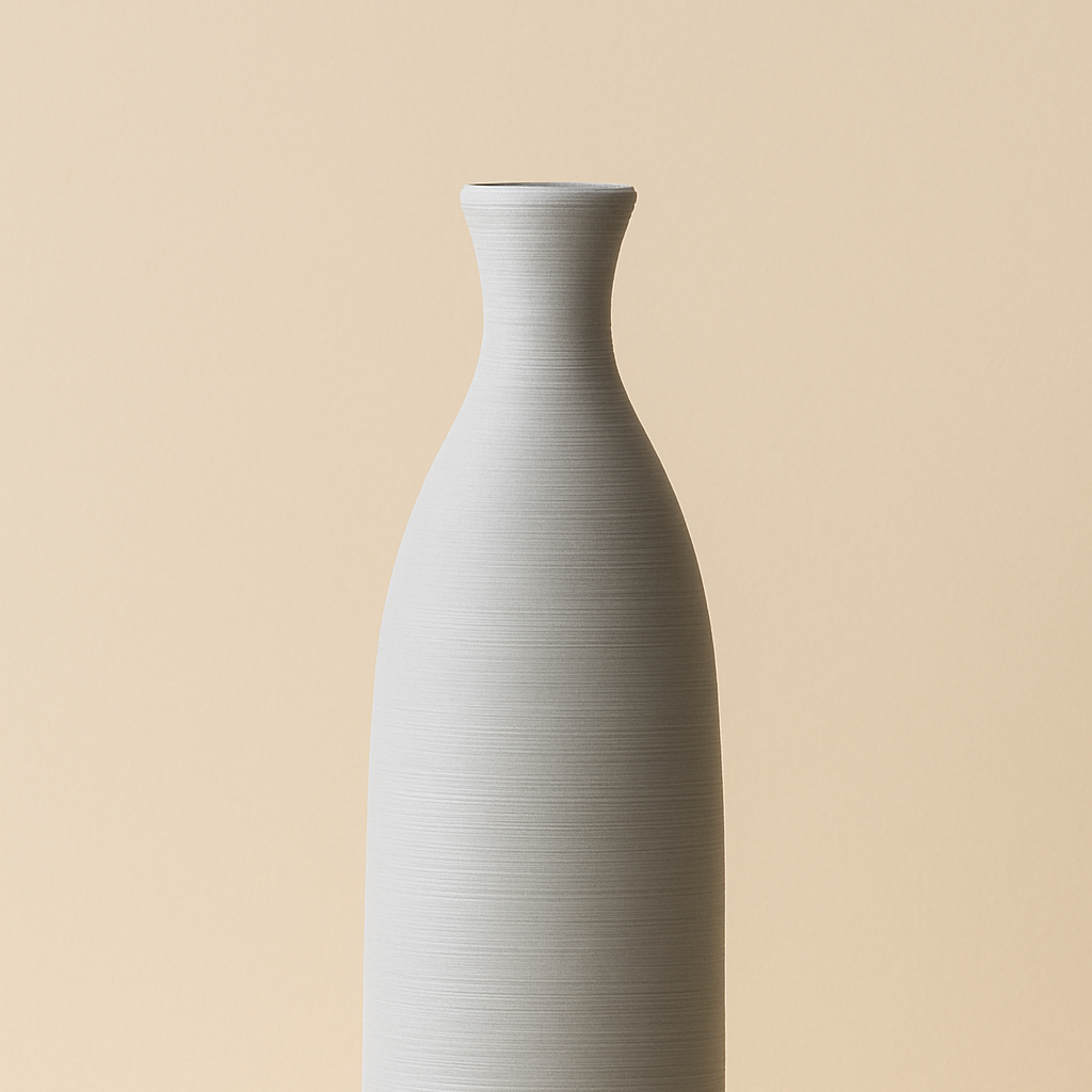 Vase en Céramique Bohème Chic Gris-Déco Bohème