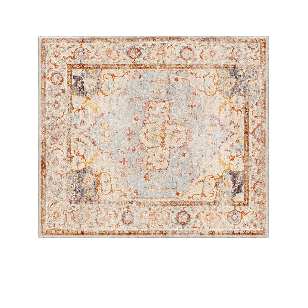 Tapis Salon Retro Grand Bohème Intérieur et Extérieur