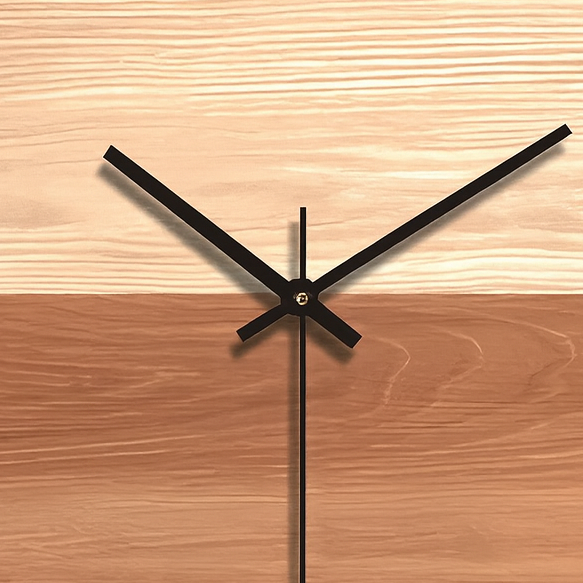 Horloge moitié clair sliencieuse bohème-Déco Bohème