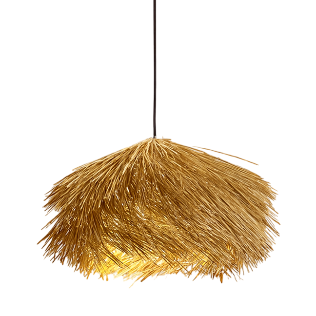 Suspension raphia nordique-Déco Bohème