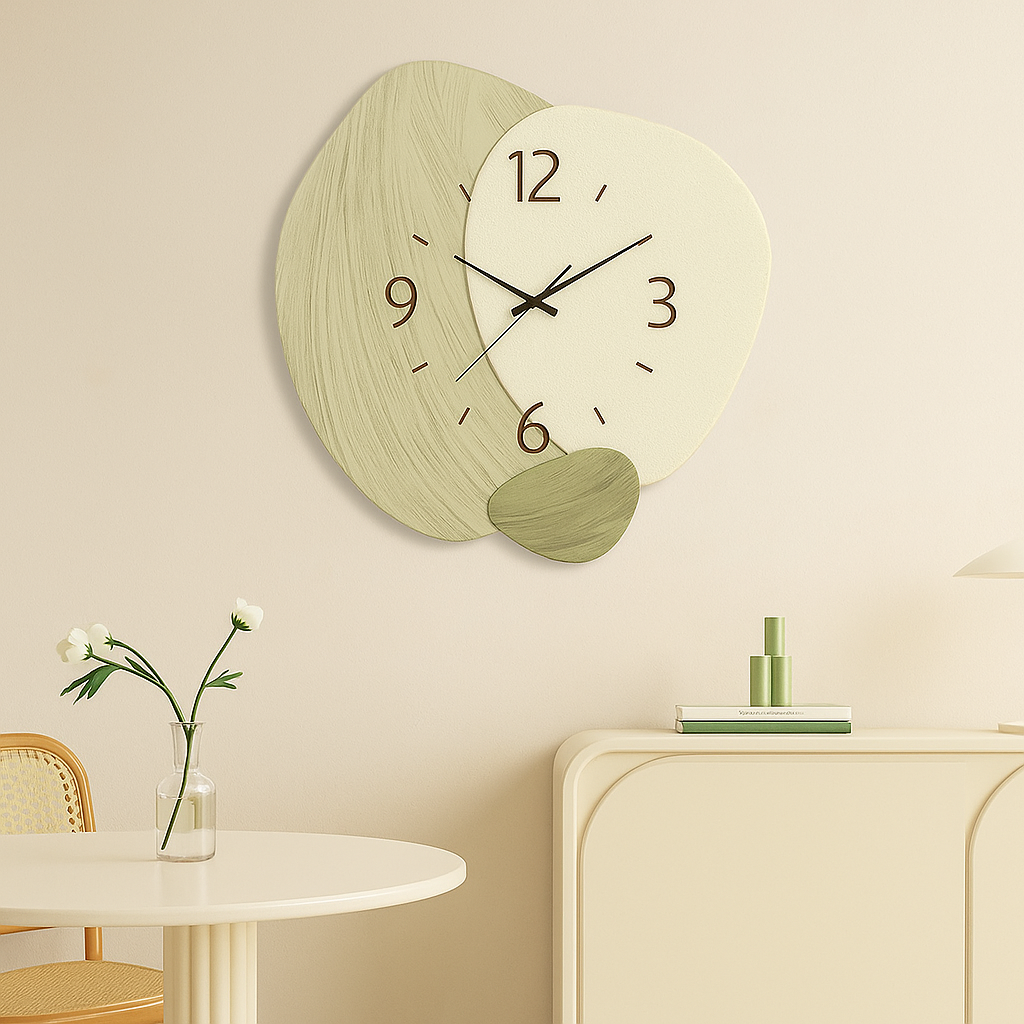 Horloge Murale LED Luminieuse Bohème Chic