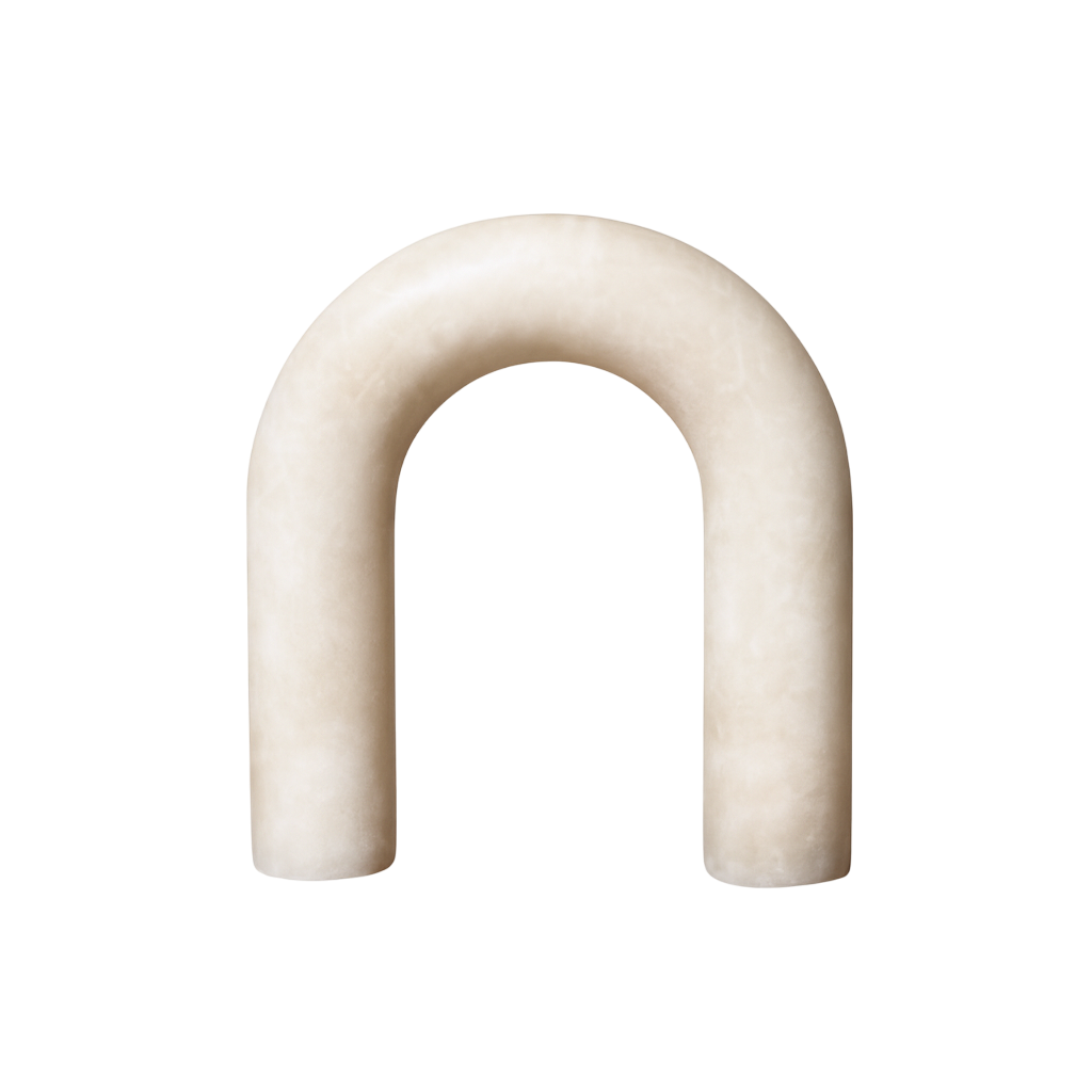 Sculpture Arche Géométrique Marbre-Déco Bohème